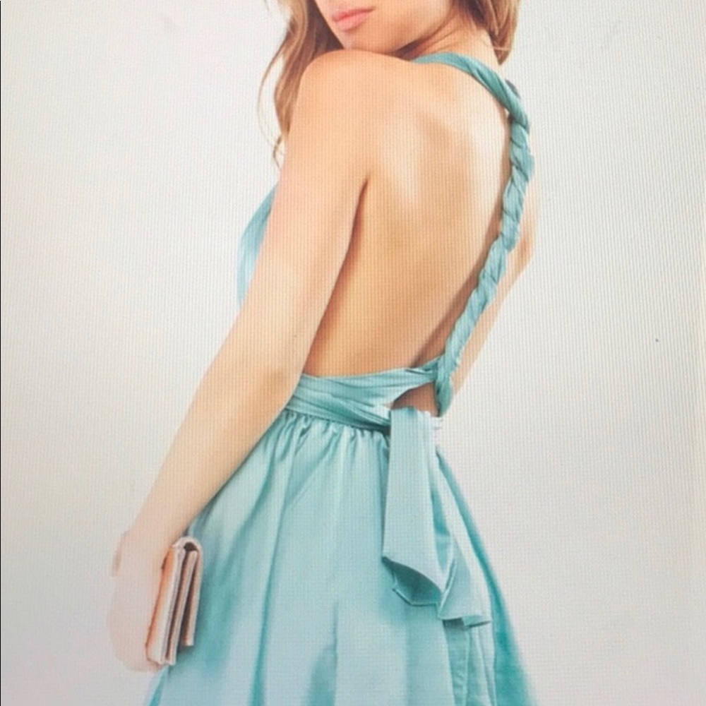 BLACK multi wrap dress